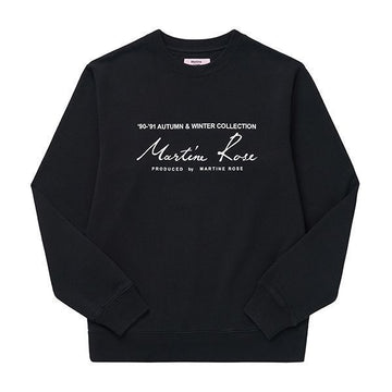 Martine Rose Scribble Logo Classic Sweatshirt 50805617