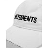 vetements Embroidered Logo Cap (UE63CA100W WHITE) 75904968 [P]