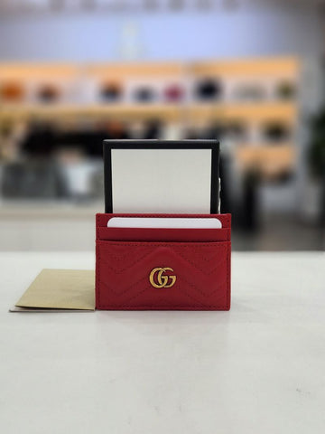 Gucci Marmont Matelassé Card Case 443127 155826852