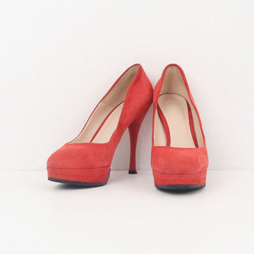Versace Suede Pumps DSL610Q DCAM 000071/D6TO Size 37 155830433