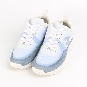 CHANEL Kreuz Sneakers Blau 36(230) 155834345