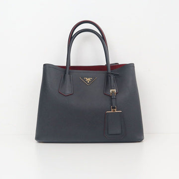 PRADA ミディアム ドゥブレ サフィアーノ レザー バッグ レッド 1BG887 155835439