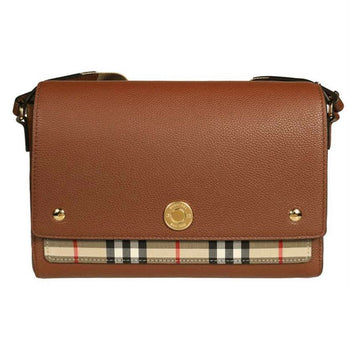 Burberry Vintage Check Note Crossbody Bag Tan 8021111 124399460