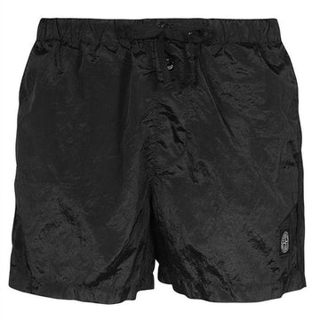 STONE ISLAND Stein Logo-Patch Schwimmshorts Schwarz 1015B0643 A0029 58388110