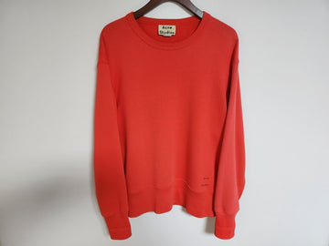 Acne Studios Red Logo Lettering Sweatshirt 000033 155859783
