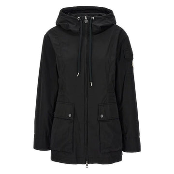 Moncler 25SS LEANDRO Logo Patch Hooded Jacket Black 1A001 70 549P3 999 139865456