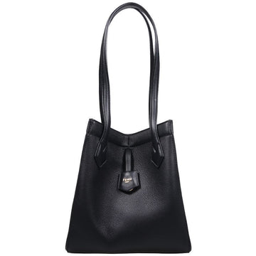 Fendi Origami Medium Shoulder Bag Black 152242135
