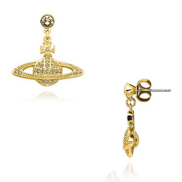 Vivienne Westwood Mini Bath Relief Drop Earrings 144732673 [P]