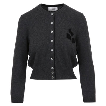 ISABEL MARANT 26SS CA0163FA D1L16E ANBK LONA Baumwolle Wolle Cardigan 153696162