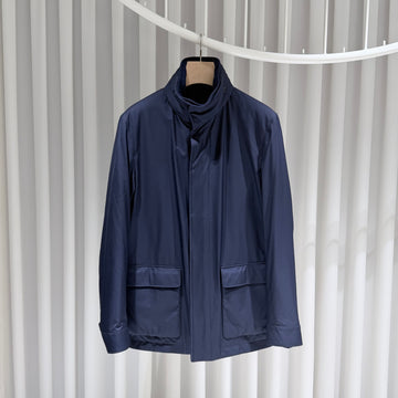 Loro Piana Cashmere Reversible Jacket Navy 155879454