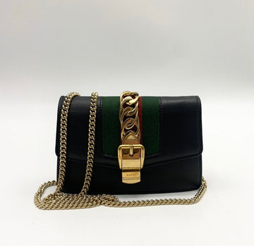Gucci Sylvie Supermini Crossbody Bag 494646 155884672