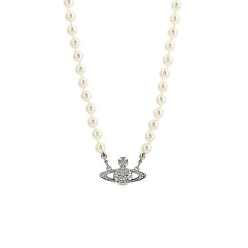 VIVIENNE WESTWOOD ミニパールバスリリーフネックレス 153690127
