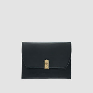 SALVATORE FERRAGAMO 光沢クラッチ 27 x 18 x 4cm 155887057
