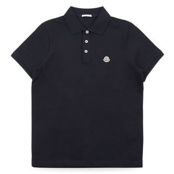 MONCLER コットンPK半袖シャツ（ネイビー）8A00026 84556 77X 153689691