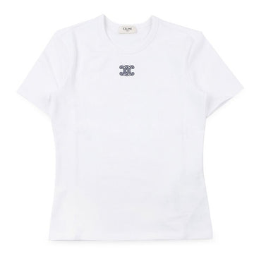 Celine Triomphe Cotton Jersey T-Shirt for Women 154422485