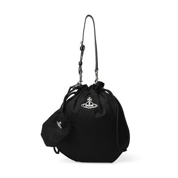 Vivienne Westwood Lina Nylon Drawstring Pouch Women's Shoulder Bag 100793584