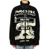 Y PROJECT JACK103-S25 BLACK Jacquard Fleece Jacke 60942147 [P]