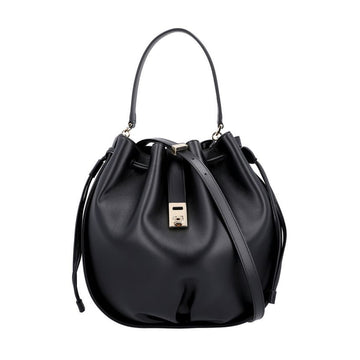 Salvatore Ferragamo Hug Drawstring Seckill Women's Shoulder Bag 155888908