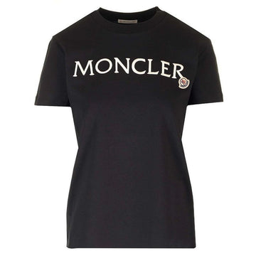 Moncler 24SS Lettering T-shirt Black 8C000 06 829HP 999 101445235