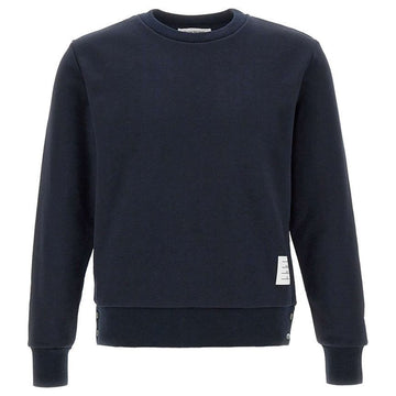 Thom Browne 25SS Back Three Stripes Crewneck Classic Sweatshirt Navy MJT085A 03377 415 136177819