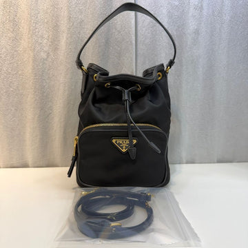 PRADA デュエット ナイロン バケットバッグ クロスバッグ 1BH038 155889314