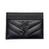 Saint Laurent Cassandra Matelassé Cardholder 423291 BOW08 1000 155889320 [P]