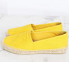 PRADA Dreieckslogo Drill Espadrille Slip-On Gelb 37(240) 155889335 [P]