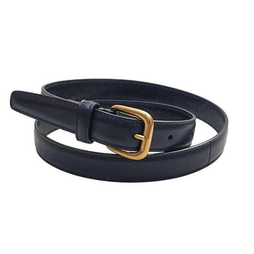 Saint Laurent Women's Slim Smooth Leather Belt 1000 155889559
