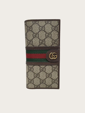 GUCCI キャンバスオフィディアウェブ長財布 155889561