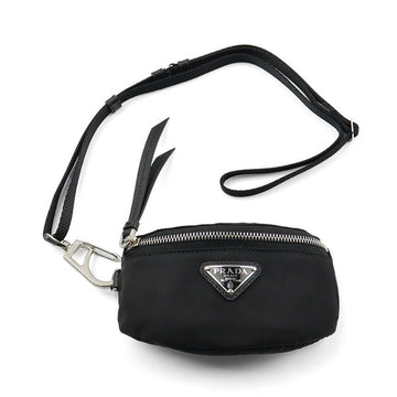 PRADA ナイロンストラップロゴミニポーチバッグ 155889648