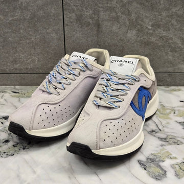 CHANEL スウェードスニーカー 36.5(235) 155889960