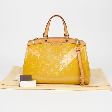 Louis Vuitton Vernis Brea MM Tote Shoulder Bag 155436313