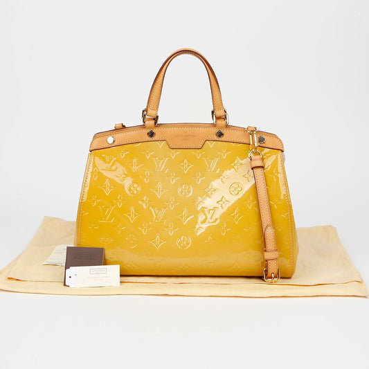 Louis Vuitton Vernis Brea MM Tote Shoulder Bag 155436313 [P]