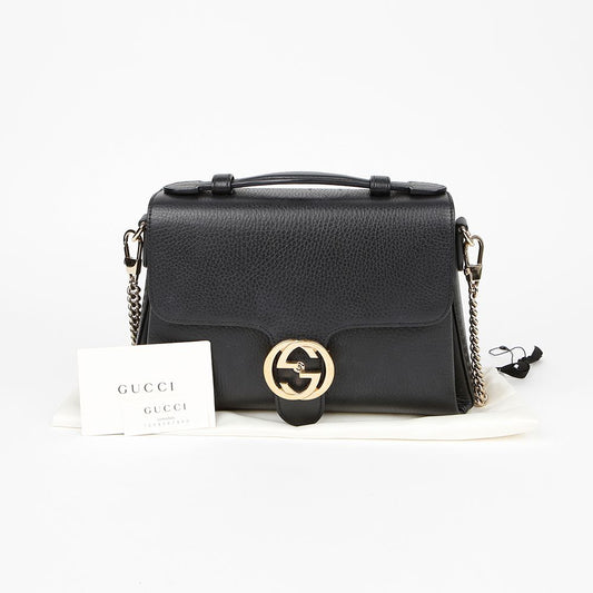 Gucci Interlocking Top Handle Tote Shoulder Bag 510302 155436540 [P]