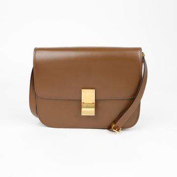 CELINE クラシックボックス ミディアムショルダークロスバッグ 155437023