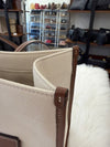 Burberry Freya Two-Tone Canvas Tote Bag 8044138 155890197 [P]