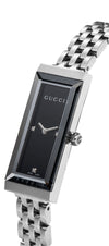 GUCCI G-Frame Damen-Metallarmbanduhr mit Diamanten 250414 J6AU0 8163 147009978 [P]