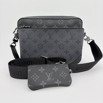 LOUIS VUITTON モノグラム エクリプス リバース トリオ メッセンジャーバッグ M69443 155890702