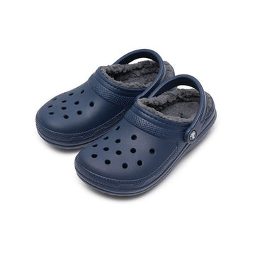 CROCS クラシックラインドクロッグ ネイビー チャコール 203591-459 152735328