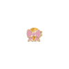 Wilhelmina Garcia Mini Pink Ribbon Stud Earrings SS2024 152739584 [P]