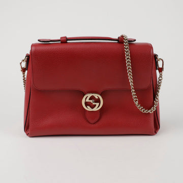 Gucci Interlocking Top Handle Tote Shoulder Bag 510306 154774005