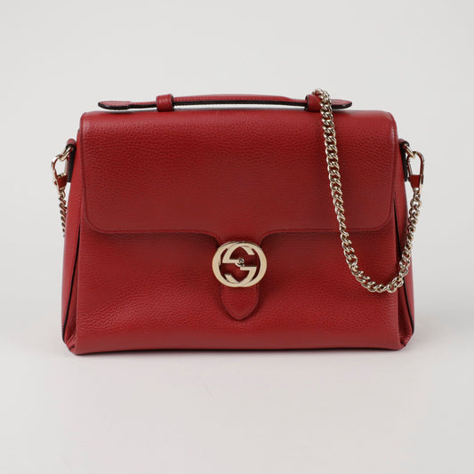 Gucci Interlocking Top Handle Tote Shoulder Bag 510306 154774005 [P]