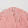 Bottega Veneta Chenille Textured Embossed Decoration Cardigan S Size 154830013 [P]