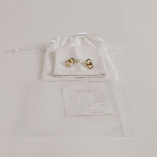 Dior E1520PTCRS Petit CD Earrings 154949266 [P]