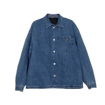 PRADA Lサイズ パディングデニムジャケット 154949569