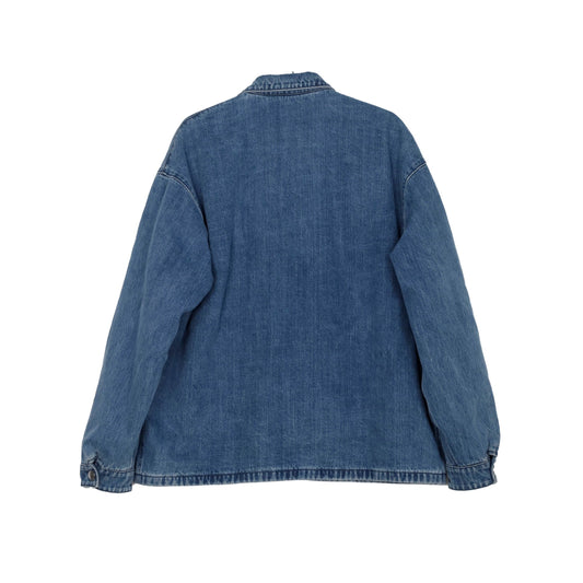 Prada GEC071 L Size Padded Denim Jacket 154949569 [P]