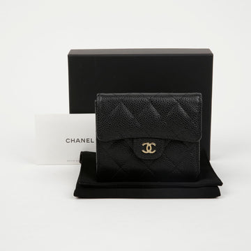 CHANEL キャビア クラシック スモール 財布 AP0231 155436144