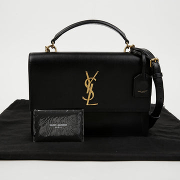 SAINT LAURENT 634723 サンセット ニューミディアム トート ショルダーバッグ 155436556