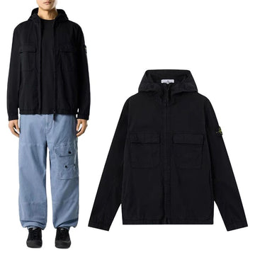 Stone Island Chest Pocket Hooded Jacket 155893773