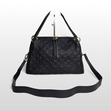 LOUIS VUITTON モノグラム アンプレント ポンティエ PM ショルダーバッグ ブラック M43719 155896917